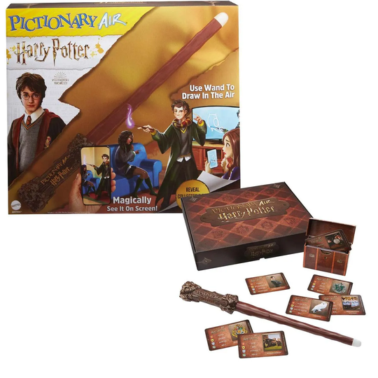 Mattel Games Pictionary Air Harry Potter Magical Family Drawing Game