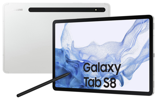 Samsung Galaxy Tab S8 11in 128GB Wi-Fi Tablet - Silver