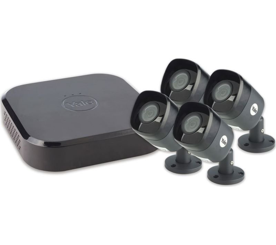 Yale XL HD1080 4 Camera 8 Channel CCTV with 2TB HDD