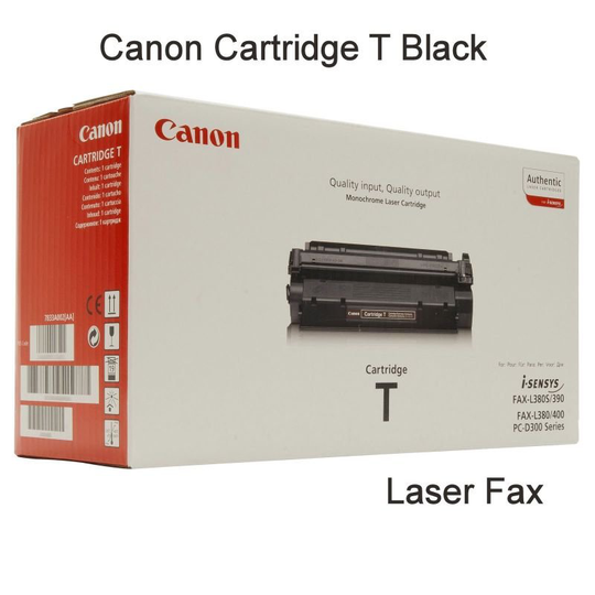 Canon T (7833A002AA) Original Cartridge Black Fax Laser Toner Cartridge
