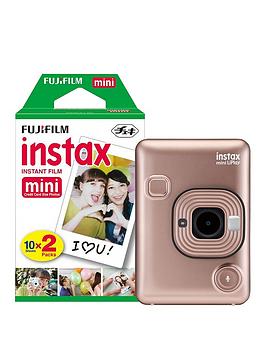 Fujifilm Instax Instax Mini Liplay Hybrid Instant Camera With Optional 20 Shots - Instant Camera Only