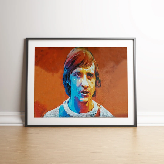 Cruyff Graffiti V2 Border by Vouvart - Picture Frame Graphic Art
