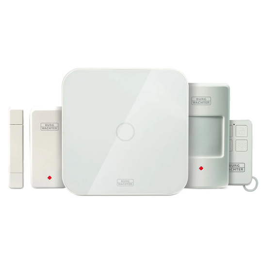 Burg-Wachter BURGProtect Smart Home Security Set - White