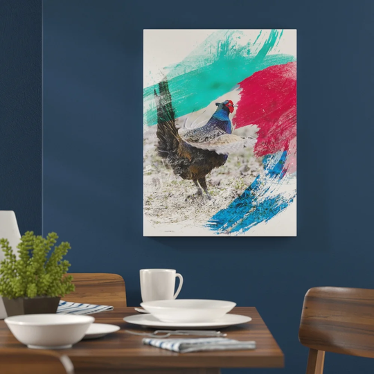 'Pheasant' Graphic Art Print Poster
