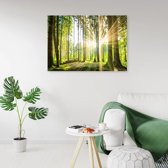Canvas Print, Green Landscapes 16732