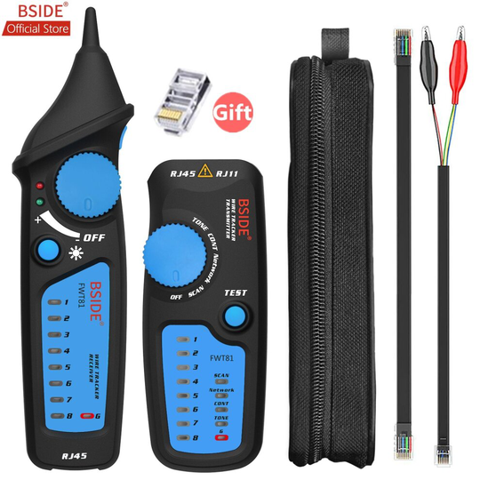 Cable Tracker RJ45 RJ11 Telephone Wire Network LAN TV Electric Line Finder Tester