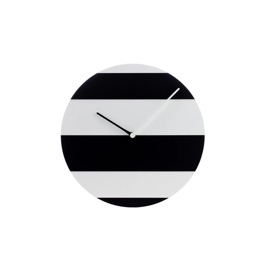 The Zebra design wall clock.