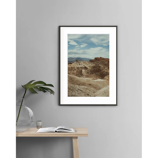 How to Disappear, Death Valley - Picture Frame Photograph Print on Paper