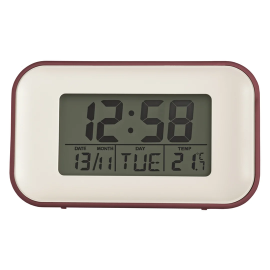 Digital Quartz Alarm Tabletop Clock