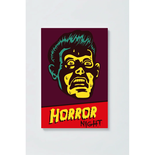 Horror Motif Magnetic Wall Mounted Cork Board
