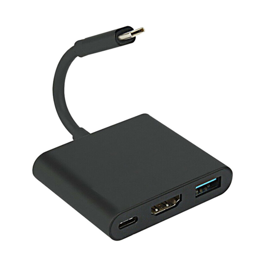 1080P 4K HDMI Adapter For Switch USBC HDMI Converter Type-C HUB Adapter For Home TV PC Video Player