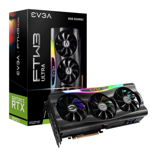 EVGA GeForce RTX 3070 Ti FTW3 8GB ULTRA GAMING Graphics Card