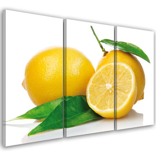 Canvas Print Fruits Lemons