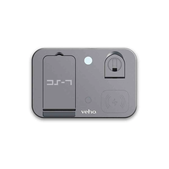 Veho DS-7 Qi wireless charging station with LED night light