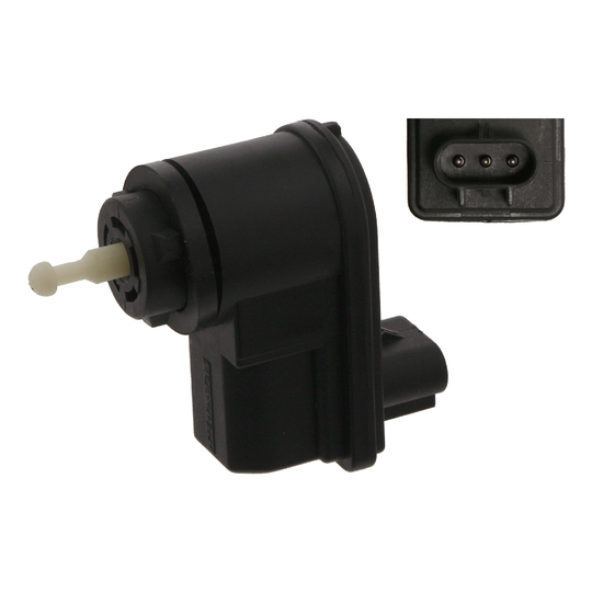 Adjustment Motor Control headlight range 17684 by Febi Bilstein