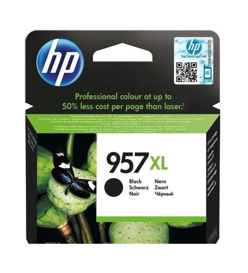 HP 957XL Extra High Yield Original Black Ink Cartridge - L0R40AE