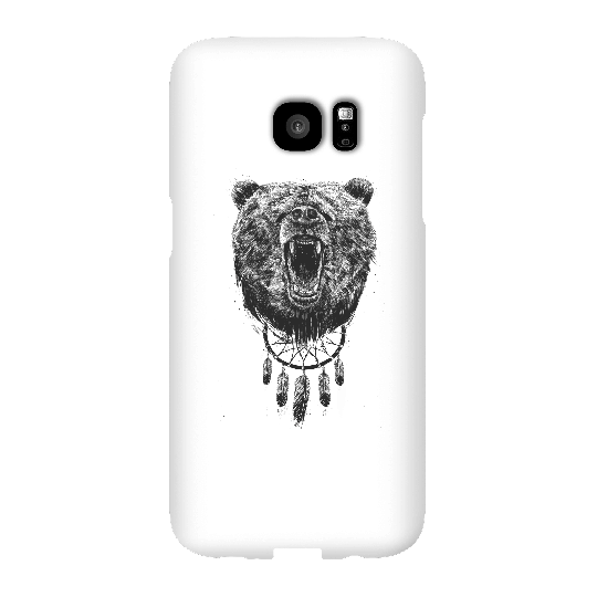 Balazs Solti Dreamcatcher Bear Phone Case for iPhone and Android - Samsung S7 Edge - Snap Case - Matte