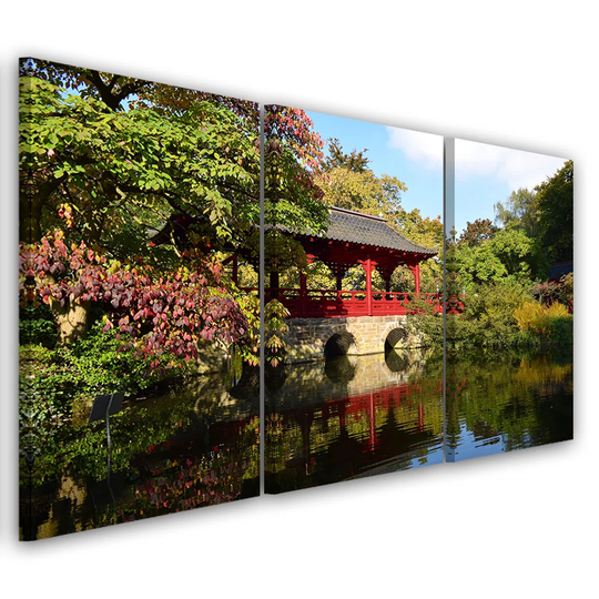 Canvas Print Garden Japan Landscape