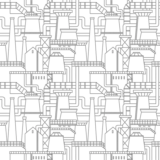 Walllpaper Roll 312X219cm Wallpaper Material With Print Kitchen Livingroom Bedroom Mural Decoration - Industrial Citydesign