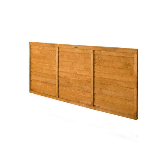 Forest Garden 3' x 6' (91 x 183cm) Trade Lap Fence Panel