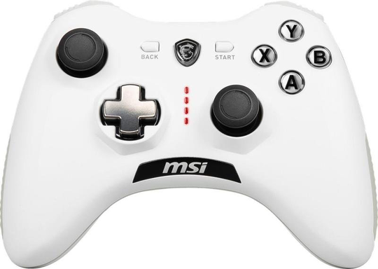 MSI FORCE GC20 V2 Wired Gaming Controller in White