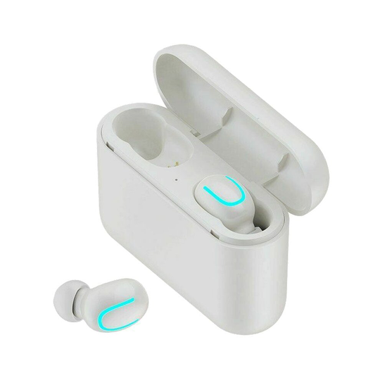 (White) Wireless Mini Bluetooth Sports Earbuds