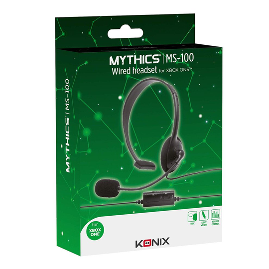 Konix Premium Xbox One Mythhics MS-100 Wired Headset (Xbox One)