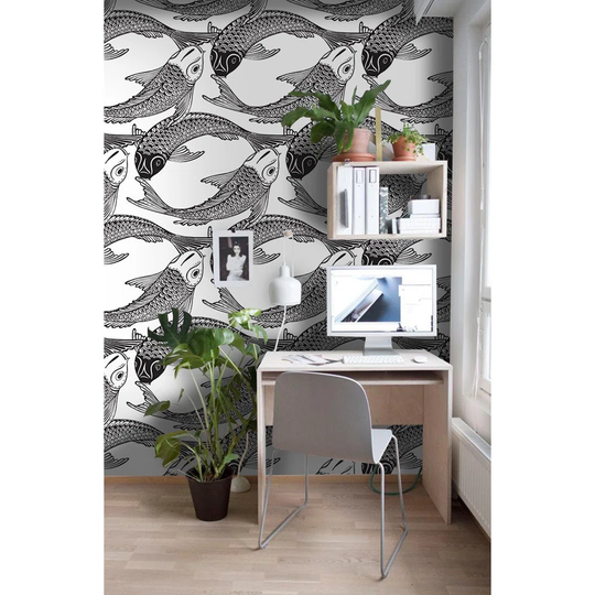 Ahzab 2.08m x 1.46m Matte Wallpaper Roll