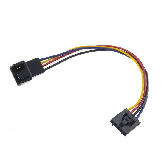 1x 5 Pin to 4 Pin Fan Adapter Converter Extension Cable Compatible with Dell PC