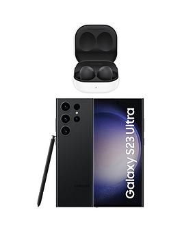 Samsung Samsung Galaxy S23 Ultra Smartphone 512Gb Phantom Black + Galaxy Buds 2 Black
