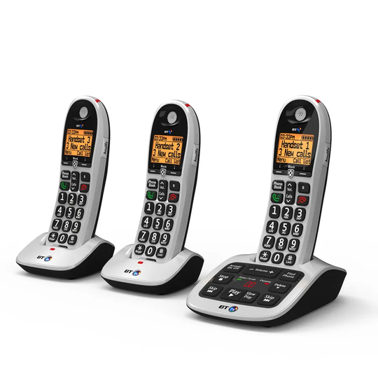 BT 4600 Cordless Telephone with Answering Machine - Trio