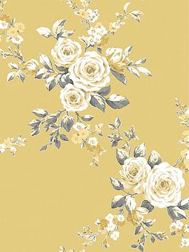 Catherine Lansfield Canterbury Floral Wallpaper
