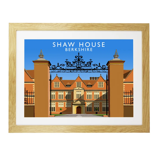 Shaw House by Richard O'Neil - Graphic Art Print on Paper