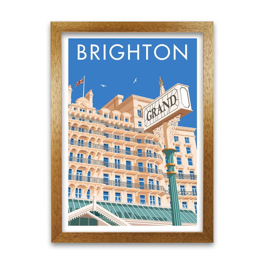 'Brighton Grand' Graphic Art