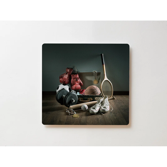Backlight Sport Tennis Football Magnetic Wall Mounted Cork Board