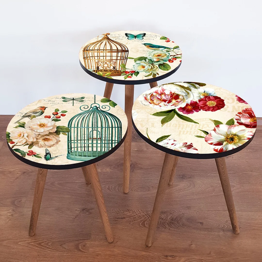 Bakke 3 Piece Nest of Tables
