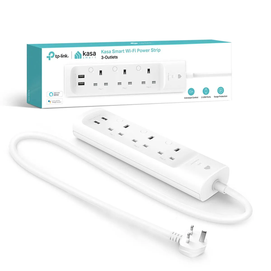 TP-Link Kasa 3 Outlets Smart WiFi Power Strip & 2 USB ports
