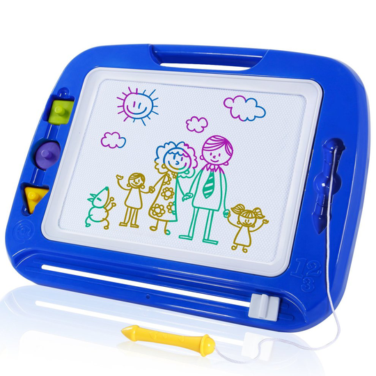 SGILE Large Magnetic Drawing Board - Erasable Scribble Board Colorful Magna Doodle Writing Etch Sketch Pad Learning toys for Kids Children...