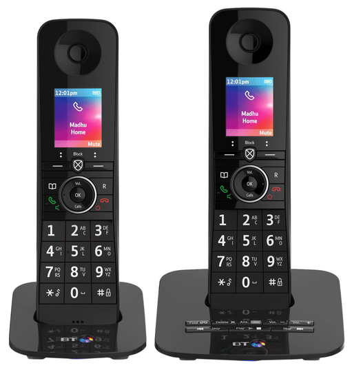 BT Premium Cordless Telephone & Answering Machine - Twin