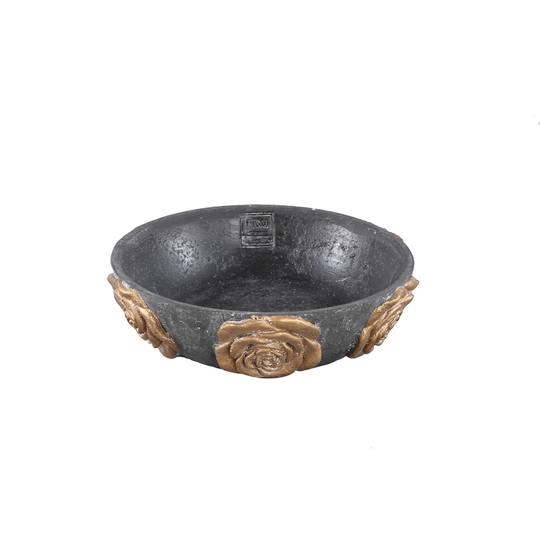 Calipatria Metal Decorative Bowl