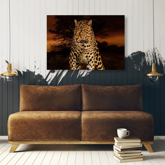 Canvas Print, Yellow Animals 16795