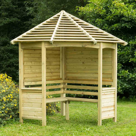 Forest Garden Venetian Corner Arbour