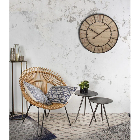 Oversized Kamelya 94cm Wall Clock