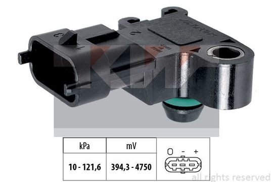 Air Pressure Sensor, height adaptation Made in Italy - OE Equivalent 493195 KW 493195