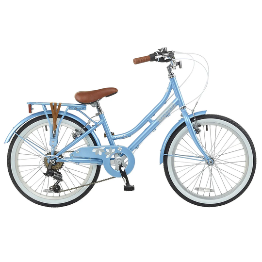 Viking Paloma Girls Traditional Dutch Bike 20" Wheel - Blue