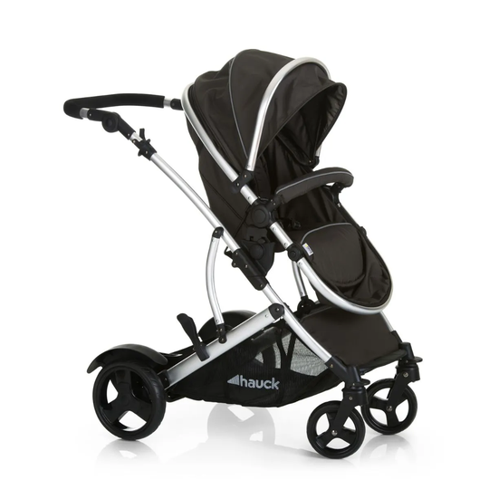 Hauck Duett 2 Tandem Pushchair - Black