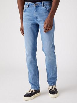 Wrangler Greensboro Regular Straight Fit Jeans - Blue