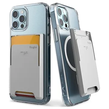 Ringke Magnetic Slot Card Holder - Light Grey
