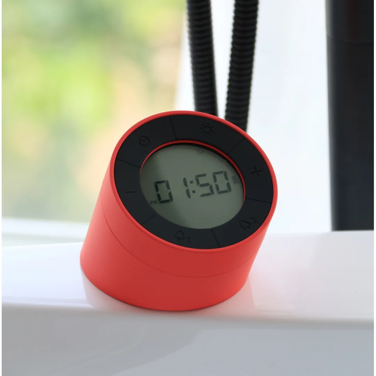 Modern Sleek Digital Electric Alarm Tabletop Clock