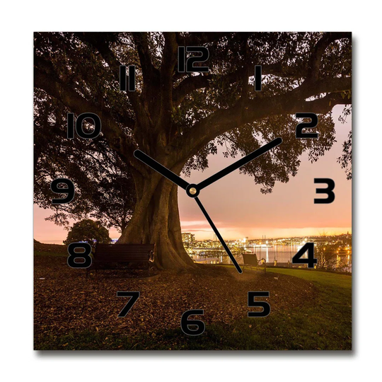 Jezeniah Old Tree Silent Wall Clock